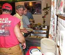 Buffet style meals at Comedero Bass Club are excellent in variety and flavor. Buffet style meals at Comedero Bass Club are excellent in variety and flavor.