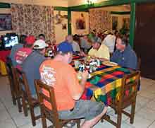 Good food and comfortable dining are the norm in the Comedero Bass Club dining building. Good food and comfortable dining are the norm in the Comedero Bass Club dining building.