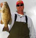 cast n blast's 6 pound 2 ounce smallmouth bass anchors his 23 pound 10 ounce winning weight in the 2009 Spring DK Open members tournament
