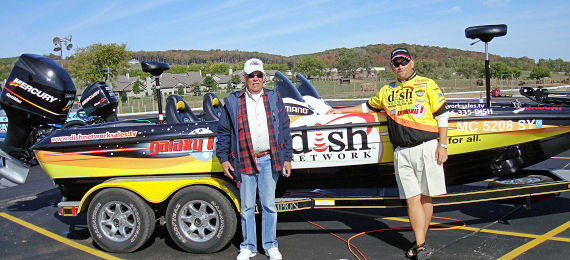 Thomas archives a day spent with a Korean War Veteran during the Fishing with the Pro’s event in October 2007.