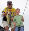 During the 2007 Fishing with the Pro’s event, which raises money for under-privileged children, Thomas operated the Hawg Tank. Thomas prompted several children to participate and catch fish from the tank.