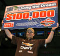 Boater Allen Boyd's 2011 TBF national championship victory gives him the $100,000 Living the Dream package
