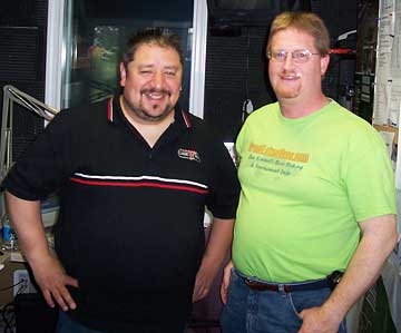 AM Outdoors Radio host Duran Martinez on the radio with Dan Kimmel of GreatLakesBass.com AM Outdoors Radio host Duran Martinez on the radio with Dan Kimmel of GreatLakesBass.com