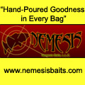 Nemesis Baits nemesisbaits.com Hand-poured goodness in every bag