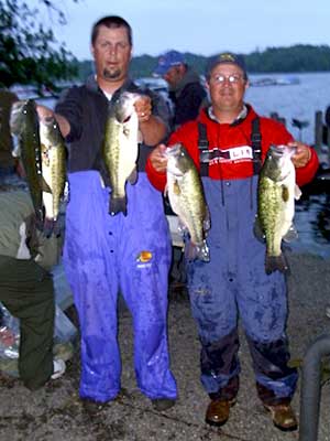 Ben Nielsen and Don Watts take first place at the June 10, 2011 Reeds Lake NBAA Division 37 tournament with 16.36 pounds Ben Nielsen and Don Watts take first place at the June 10, 2011 Reeds Lake NBAA Division 37 tournament with 16.36 pounds