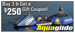 BoatersWorld.com Aquaglide water slides
