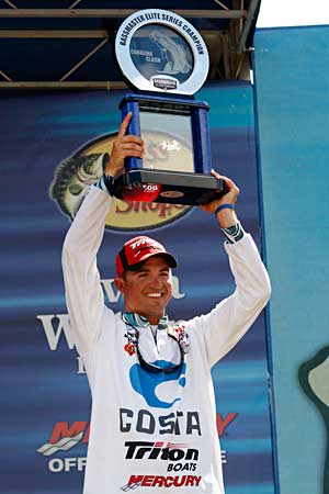 South Carolina Elite angler Casey Ashley triumphs on Lake Murray by more than a three pound margin over Davy Hite and Michael Iaconelli South Carolina Elite angler Casey Ashley triumphs on Lake Murray by more than a three pound margin over Davy Hite and Michael Iaconelli