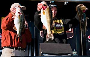 Marlon Crowder wins the co-angler title on Lake Toho while fishing with Elite Series pro Gerald Swindle Marlon Crowder wins the co-angler title on Lake Toho while fishing with Elite Series pro Gerald Swindle
