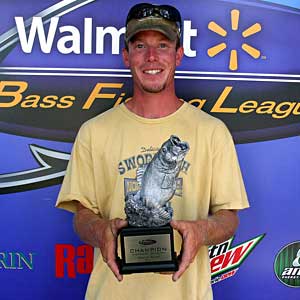 Cody Kelley of Schoolcraft, Michigan, was the winning co-angler in the July 30 BFL Michigan Division winning tournament, winning $1,514 Cody Kelley of Schoolcraft, Michigan, was the winning co-angler in the July 30 BFL Michigan Division winning tournament, winning $1,514
