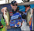 Kellogg's Frosted Flakes pro Dave Lefebre leads day one at the Beaver Lake FLW Tour event