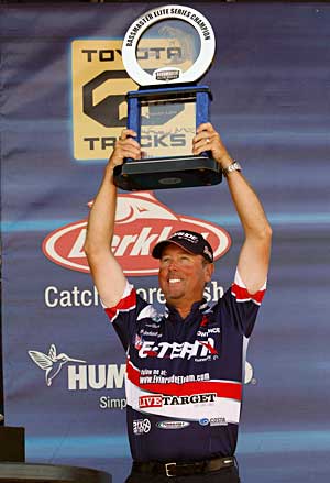 Bass pro David Walkers wins his first major tournament at the Wheeler Lake Pride of Georgia Bassmaster Elite Series event Bass pro David Walkers wins his first major tournament at the Wheeler Lake Pride of Georgia Bassmaster Elite Series event