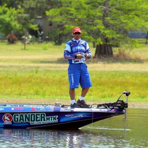 Dean Rojas, fishing the 2011 Battle on the Bayou here, is happy with the 2012 Bassmaster Elite Series schedule Dean Rojas, fishing the 2011 Battle on the Bayou here, is happy with the 2012 Bassmaster Elite Series schedule