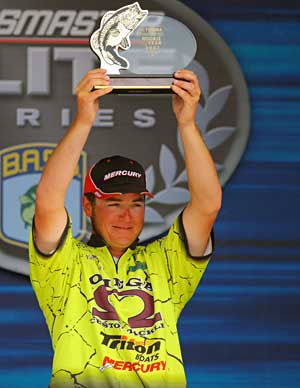 Elite angler Derik Remitz is one of the few bass pro's to win an Elite Series event as a rookie having taken his only victory in 2007 at Lake Amistad Elite angler Derik Remitz is one of the few bass pro's to win an Elite Series event as a rookie having taken his only victory in 2007 at Lake Amistad