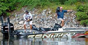 Nitro pro Edwin Evers of Oklahoma is among the field competing in the inaugural Bass Pro Shops PAA All Star Series event on Lake Ray Hubbard Nitro pro Edwin Evers of Oklahoma is among the field competing in the inaugural Bass Pro Shops PAA All Star Series event on Lake Ray Hubbard