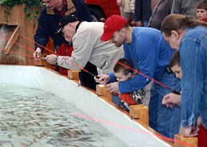 Michigans oldest and largest sport show the Ultimate Sport Show Grand Rapids features activities for everyone like family fun fishing the trout pond Michigans oldest and largest sport show the Ultimate Sport Show Grand Rapids features activities for everyone like family fun fishing the trout pond