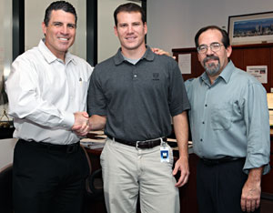 Ram Brand CEO Fred Diaz meets with Ryan Said and his dad, Fred Said Jr., during Ryan's final week with Chrysler before taking a leave to compete at the Bassmaster Classic and on the Bassmaster Elite Series Ram Brand CEO Fred Diaz meets with Ryan Said and his dad, Fred Said Jr., during Ryan's final week with Chrysler before taking a leave to compete at the Bassmaster Classic and on the Bassmaster Elite Series