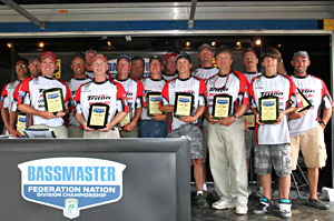 The Iowa Federation Nation won their first Northern Divisional in 20 years September 12, 2011 on the Fort Madison pool of the Mississippi River The Iowa Federation Nation won their first Northern Divisional in 20 years September 12, 2011 on the Fort Madison pool of the Mississippi River