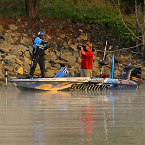 Ish Monroe of Hughson California was happy with his third place finish on West Point Lake and his second top twelve of 2011 Ish Monroe of Hughson California was happy with his third place finish on West Point Lake and his second top twelve of 2011