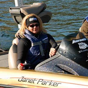 Janet Parker fell out of contention for being the first women to qualify for the Bassmaster Elite Series after finishing 100th at Table Rock Lake Janet Parker fell out of contention for being the first women to qualify for the Bassmaster Elite Series after finishing 100th at Table Rock Lake