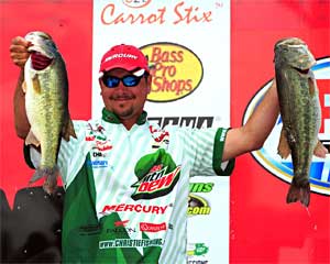 Diet Mountain Dew pro Jason Christie of Oklahoma slammed 25.33 pounds Friday to take the lead into the final day of the Bass Pro Shops PAA All Star Series on Lake Ray Hubbard Diet Mountain Dew pro Jason Christie of Oklahoma slammed 25.33 pounds Friday to take the lead into the final day of the Bass Pro Shops PAA All Star Series on Lake Ray Hubbard