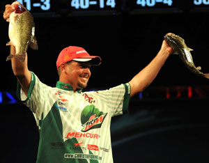 Diet Mountain Dew pro Jason Christie led wire-to-wire with bass like these to win FLW Tour Lake Hartwell Diet Mountain Dew pro Jason Christie led wire-to-wire with bass like these to win FLW Tour Lake Hartwell