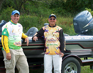 Jeff Denny and Don Watts with their Skeeter bass boat first prize for winning the 2011 Lake Drive Marine championship on Burt and Mullett Lakes Jeff Denny and Don Watts with their Skeeter bass boat first prize for winning the 2011 Lake Drive Marine championship on Burt and Mullett Lakes