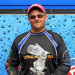 Boater Jimmy Johnson of La Crosse, Wis., won the July 9 BFL Great Lakes Division tournament on the Mississippi River to earn $4,385 Boater Jimmy Johnson of La Crosse, Wis., won the July 9 BFL Great Lakes Division tournament on the Mississippi River to earn $4,385