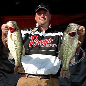 Danville Virginia federation angler Kenny Beale Jr leads on day one of the TBF national championship on Lake Nickajack Danville Virginia federation angler Kenny Beale Jr leads on day one of the TBF national championship on Lake Nickajack