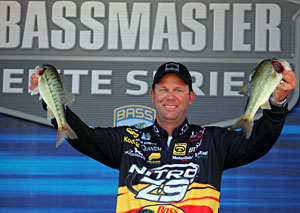 Kevin VanDam maintins second place after day three of the 2011 Pride of Georgia Elite Series event Kevin VanDam maintins second place after day three of the 2011 Pride of Georgia Elite Series event
