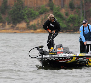 Mike Iaconelli of Runnemede, NJ considered becoming a hockey pro before becoming a top bass tournament angler Mike Iaconelli of Runnemede, NJ considered becoming a hockey pro before becoming a top bass tournament angler