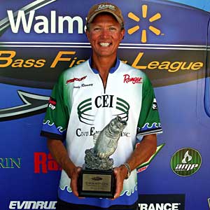 Boater Randy Ramsey of Battle Creek, Michigan, won the July 30 BFL Michigan Division tournament on the Grand River to earn $6,028 Boater Randy Ramsey of Battle Creek, Michigan, won the July 30 BFL Michigan Division tournament on the Grand River to earn $6,028