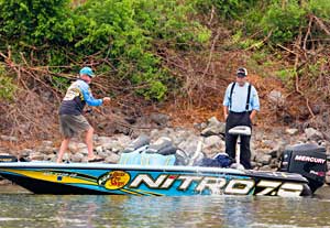 Four time Bassmaster Classic champ Rick Clunn is scheduled to be at the Trokar Hooks booth at the Outdoors Expo Four time Bassmaster Classic champ Rick Clunn is scheduled to be at the Trokar Hooks booth at the Outdoors Expo