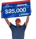 Ron Fabiszak is a champion co-angler with three FLW Outdoors wins in three years