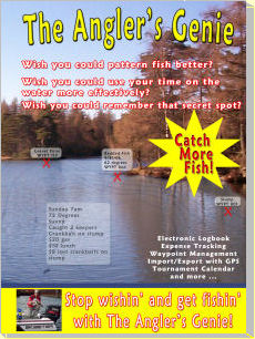 The Angler's Genie GPS Fishing Log Software