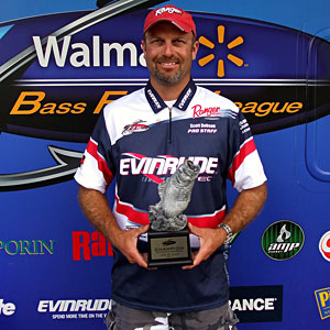Boater Scott Dobson of Clarkston, Mich., won the June 25 BFL Michigan Division tournament on the St. Clair River to earn $6,514 Boater Scott Dobson of Clarkston, Mich., won the June 25 BFL Michigan Division tournament on the St. Clair River to earn $6,514