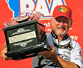 Stacey King leads wire-to-wire to win the 2011 PAA bass tournament on his home lake Table Rock by over a 6 pound margin