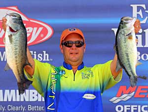 Elite angler Steve Kennedy's final day limit of 18 pounds 11 ounces gave him the come from behind victory on West Point Lake Elite angler Steve Kennedy's final day limit of 18 pounds 11 ounces gave him the come from behind victory on West Point Lake