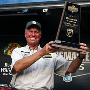 Co-Angler Jacques Fleischmann won the non-boater side of the Bassmaster Central Open on Table Rock Lake with five bass weighing 11-7 caught over three days Co-Angler Jacques Fleischmann won the non-boater side of the Bassmaster Central Open on Table Rock Lake with five bass weighing 11-7 caught over three days