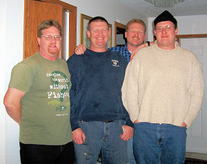 Dan Kimmel and three brothers Dave Jim and Paul