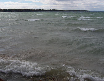 Boating on the Great Lakes can mean Big Waves