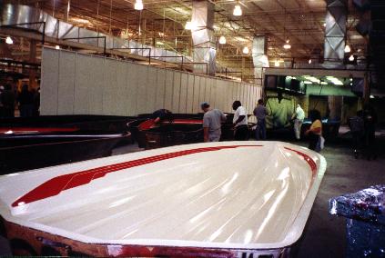 Ranger hull pinstripes application