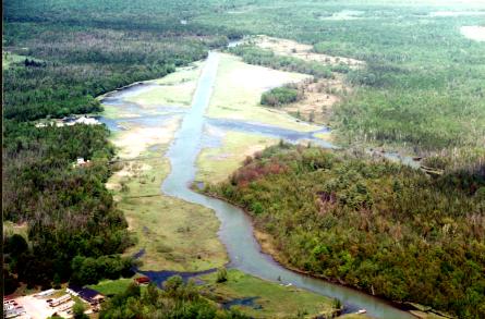 Over Hay Lake