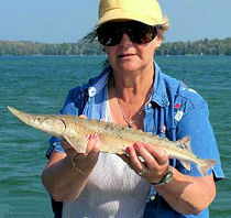 Judy Faynor's Mullett Lake sturgeon