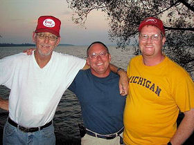 Larry Dekker, Derek Baetz and Dan Kimmel