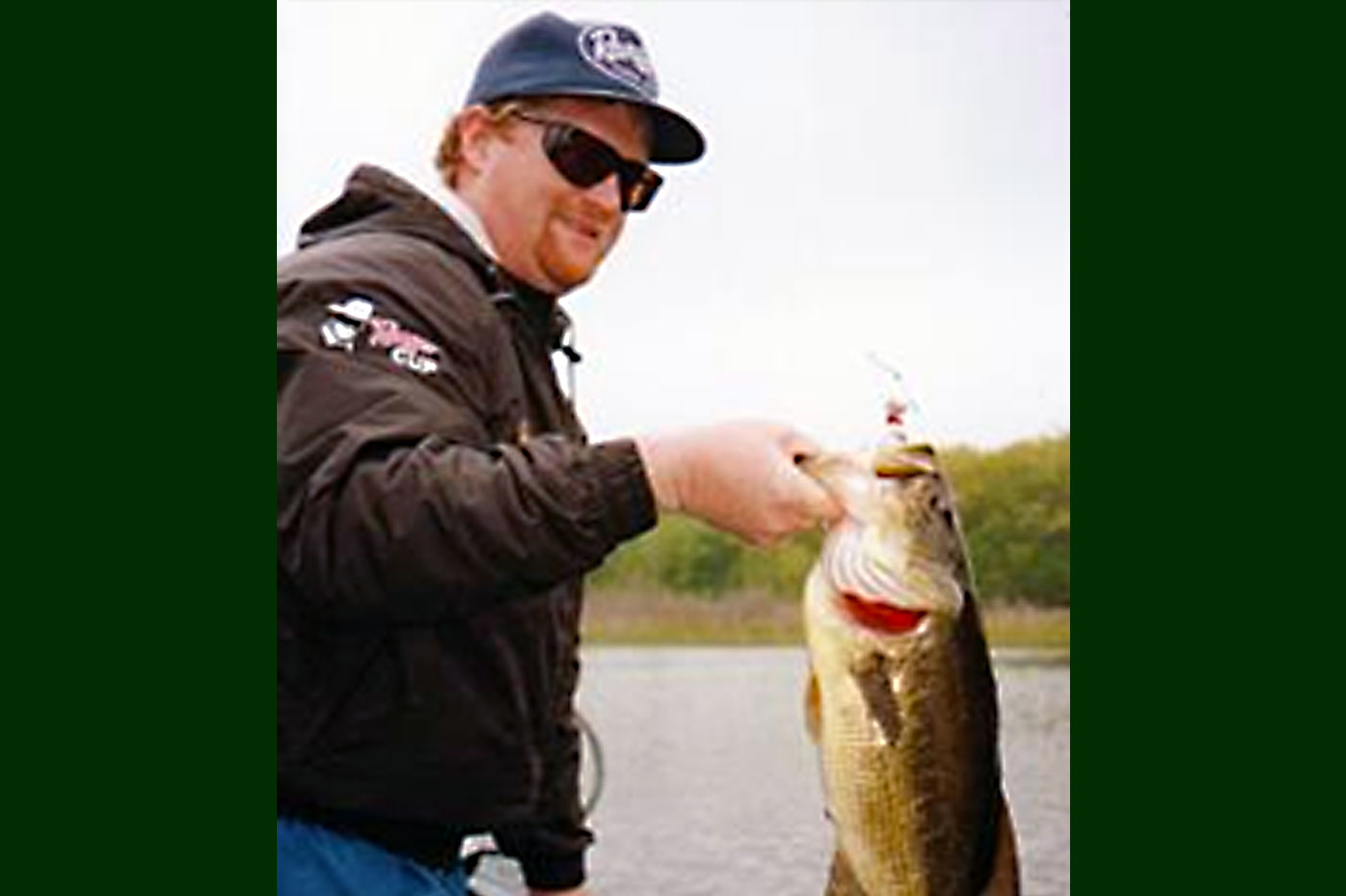 This big largemouth bass could not resist a fast buzzbait. 1400