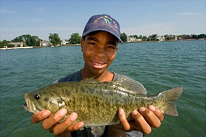 The Michigan Department of Natural Resources is asking for public input through public meetings and online survey on proposed largemouth and smallmouth bass season regulation changes. Photo Credit: Michigan Department of Natural Resources