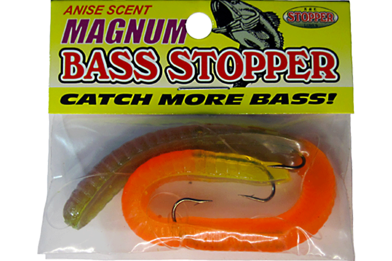 Magnum Bass Stopper 3-hook worm 1400