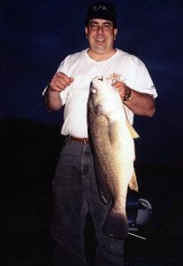 Mark with a giant Arkansas drum. cameraguy is an expert.