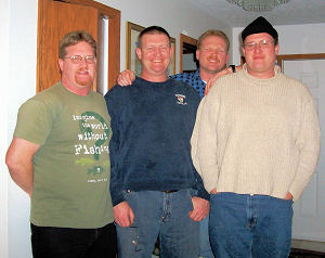 Me, Dave, Jim, Paul, the boys
