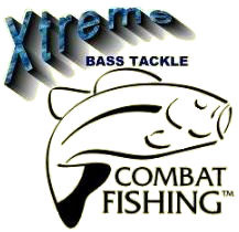 Xtreme Bass Tackle Combat Fishing logos